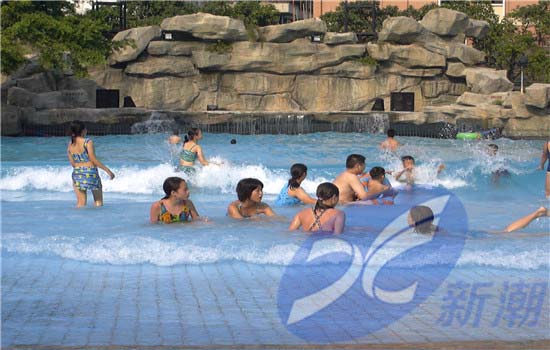 重庆大型海浪池：水上乐园气动
